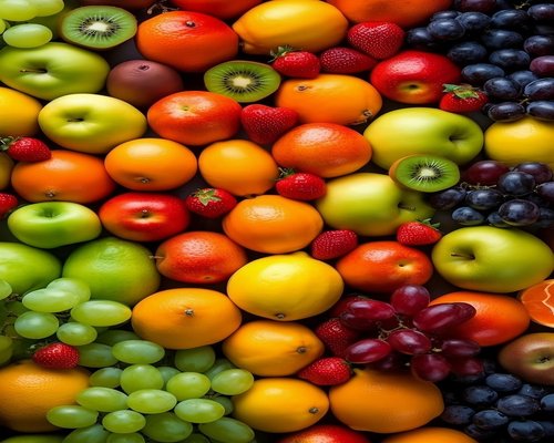 fresh mixed berries blueberries and strawberries